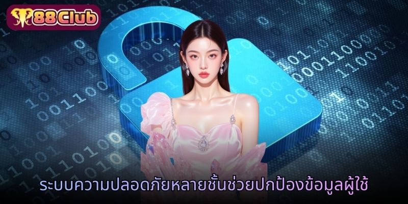 ระบบความปลอดภัยหลายชั้นช่วยปกป้องข้อมูลผู้ใช้